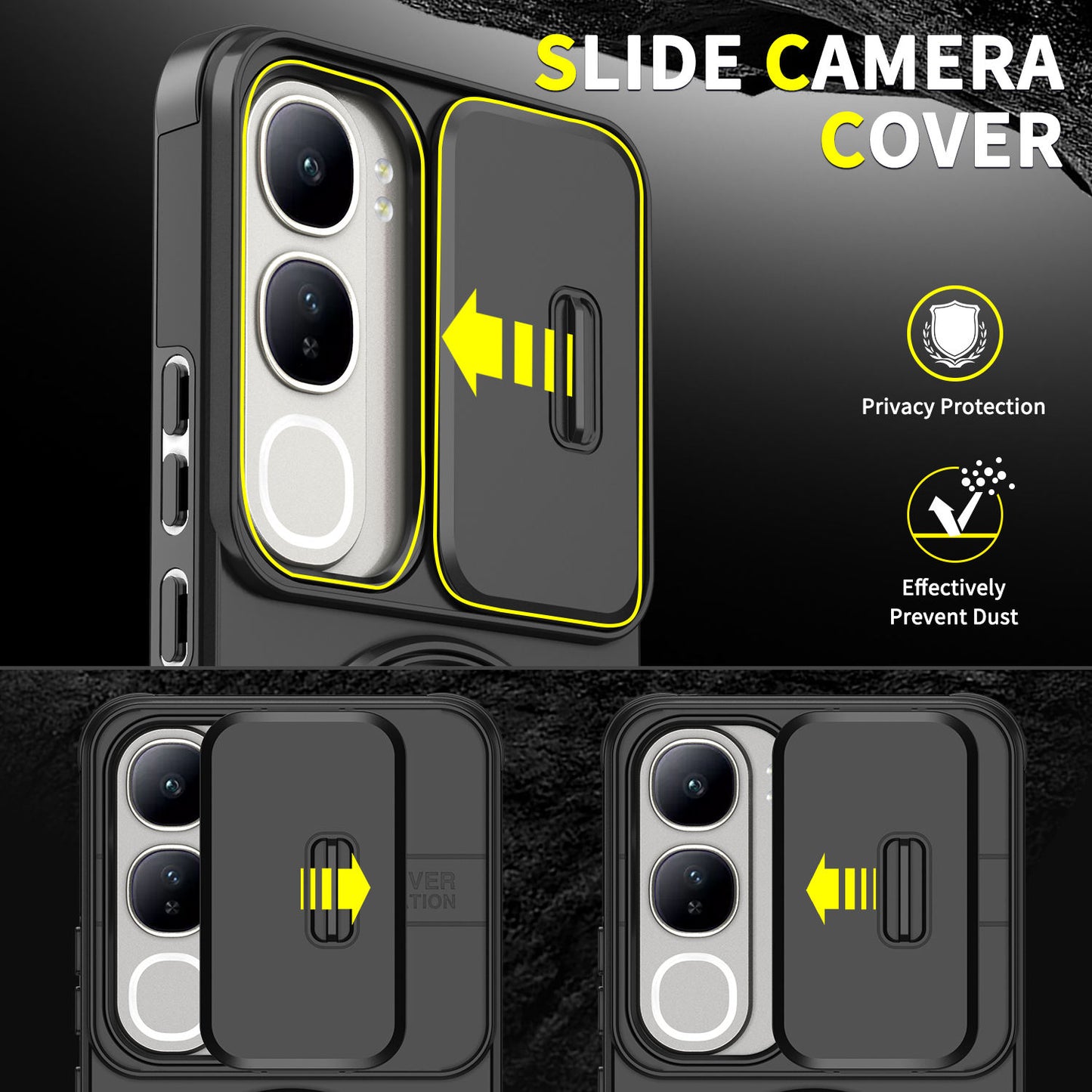 for VIVO Y400 PRO 5G with Kickstand