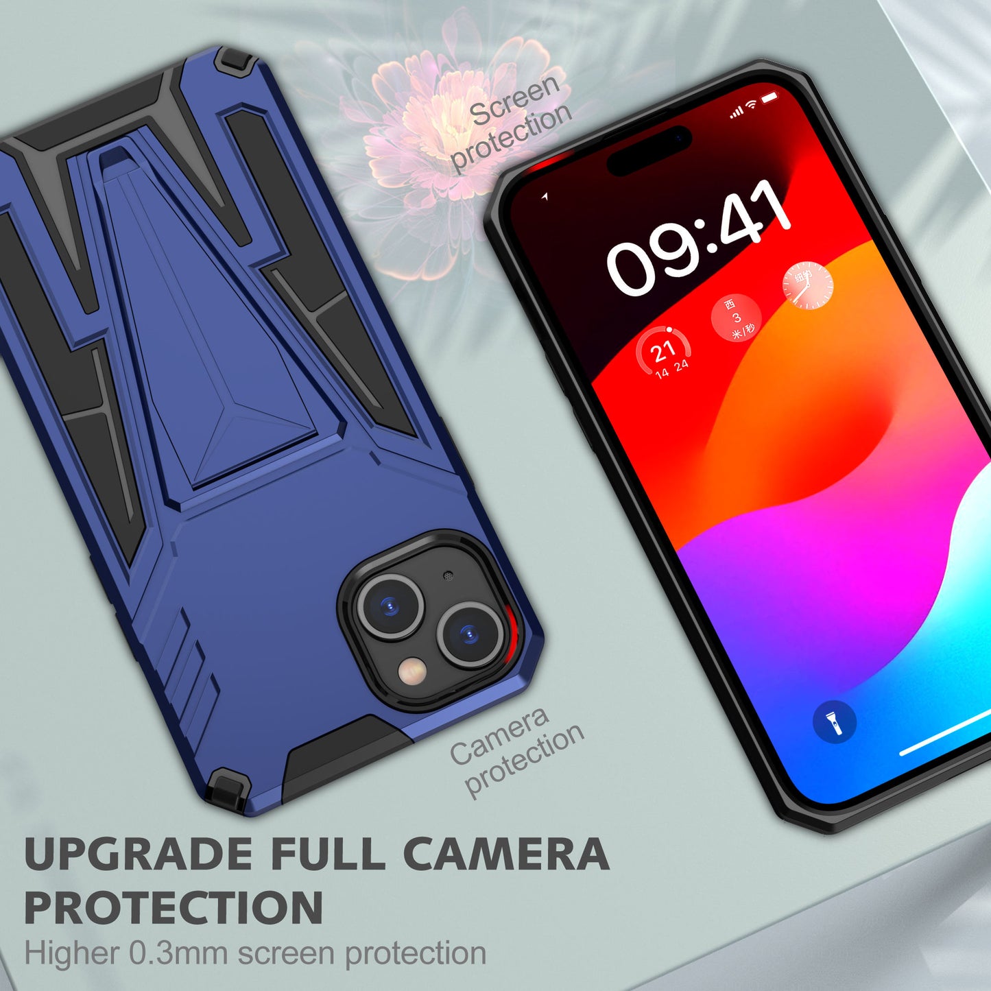 for IPHONE 15 with Kickstand